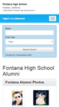 Mobile Screenshot of fontanahighschool.org